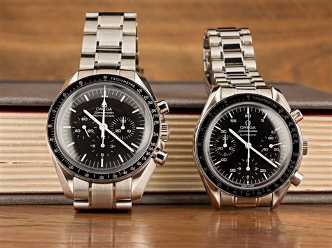 omega speedmaster 39mm vs 42mm|omega speedmaster reduced new.